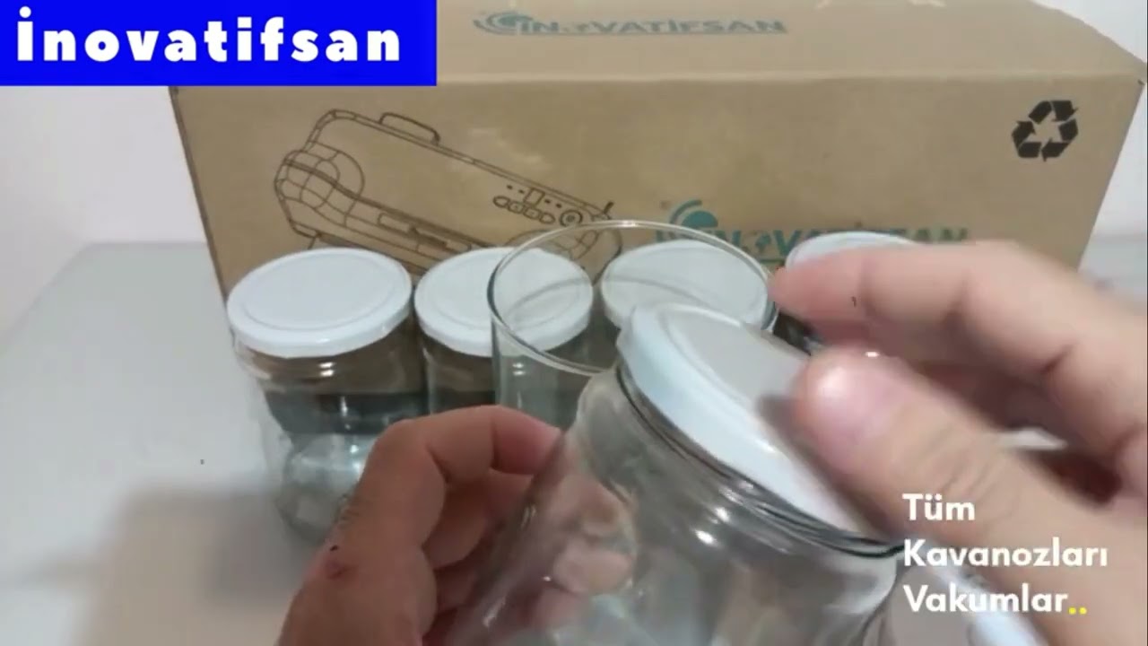 Kavanoz Vakumlama Makinesi