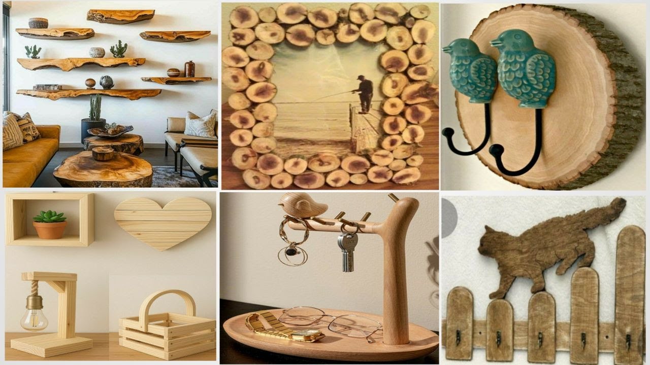 Rustic Wood Craft Project Ideas for Beginner Decor and Best-Selling Pieces#woodworking#project