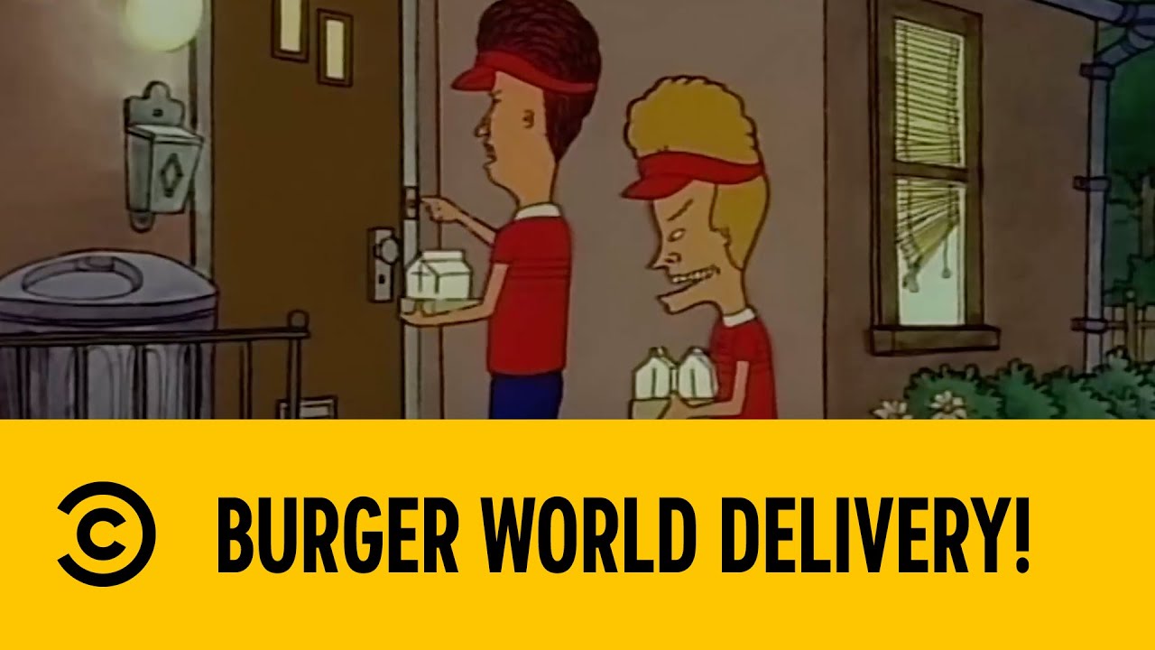 Burger World Delivery! | Beavis And Butt-Head | Comedy Central Africa