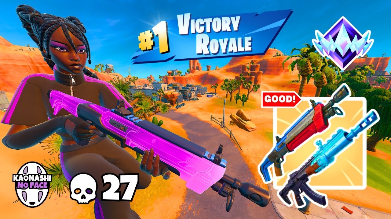 RELOAD RANKED IS TOO EZ!! High Elim Fortnite Gameplay