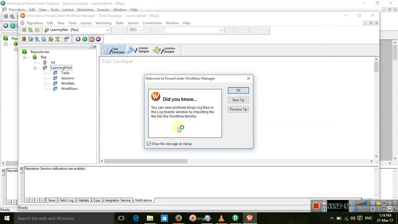 Informatica Client Installation and Configuration on windows 10