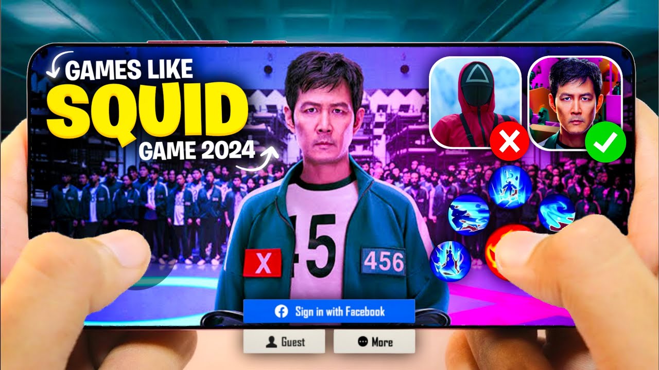 Top 5 New Games Like Squid Game for Android In 2025 | Best Squid Games Series Games on Mobile !!