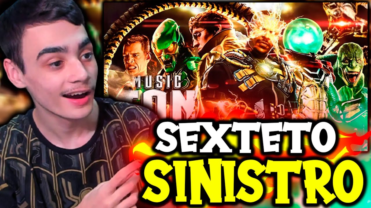REACT | Rap do Sexteto Sinistro (Homem-Aranha) - NÓS SABEMOS SEU SEGREDO | PAPYRUS DA BATATA