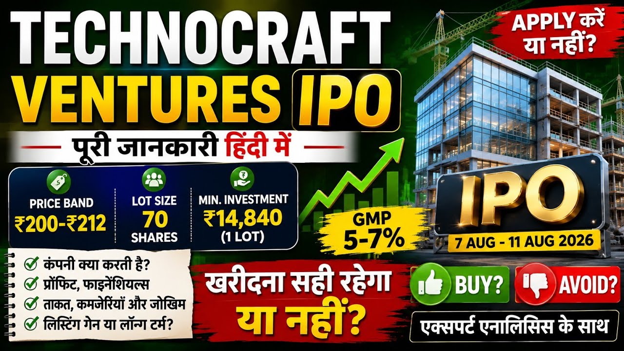 Technocraft Ventures IPO Review 2026 | Apply करें या नहीं? GMP, Financials, Risk & Full Analysis