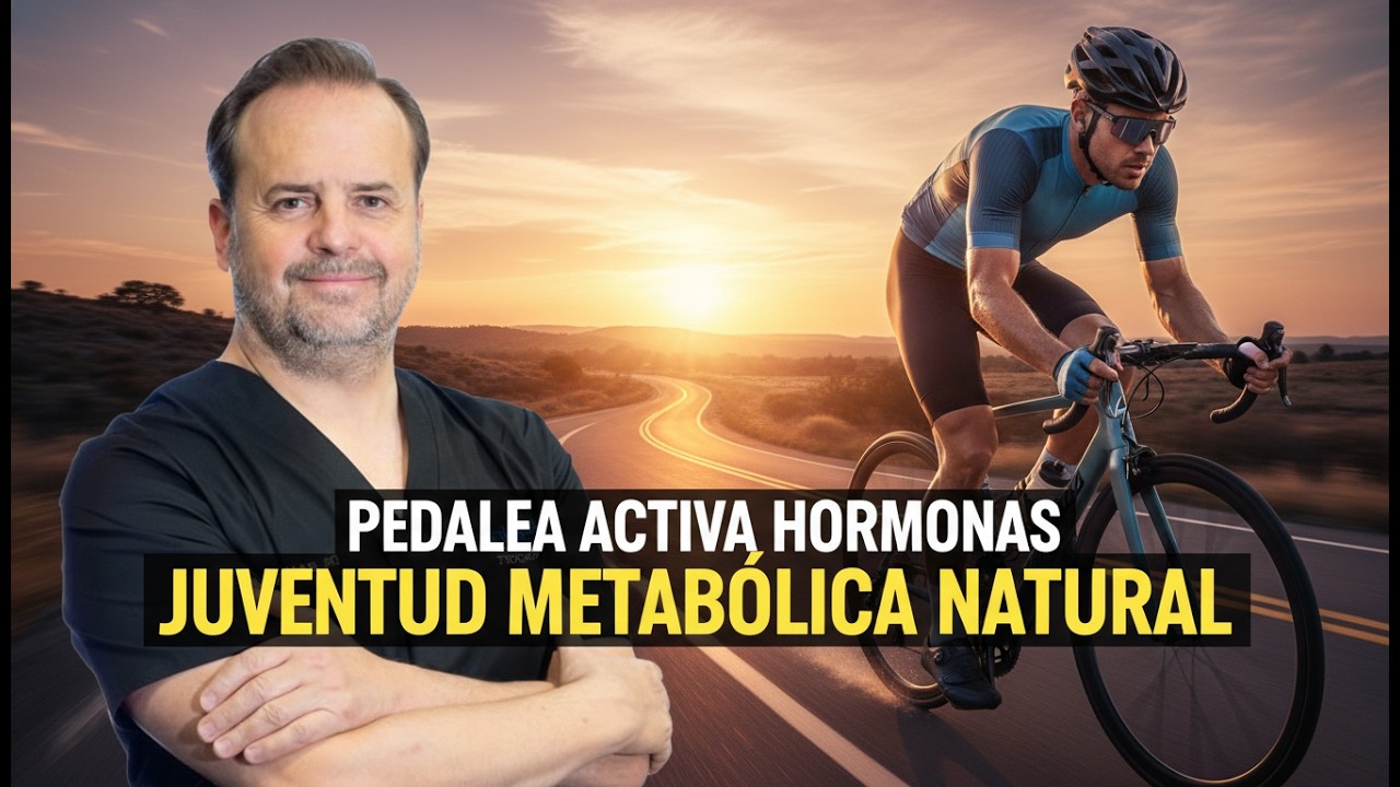 Hormonas de Longevidad Liberadas al Pedalear y Juventud Metabólica Natural
