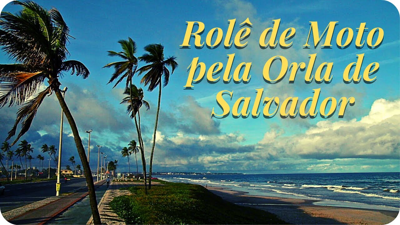 Turistando de Moto em Salvador - Orla Marítima de Salvador - Bahia - Hyosung GT250R