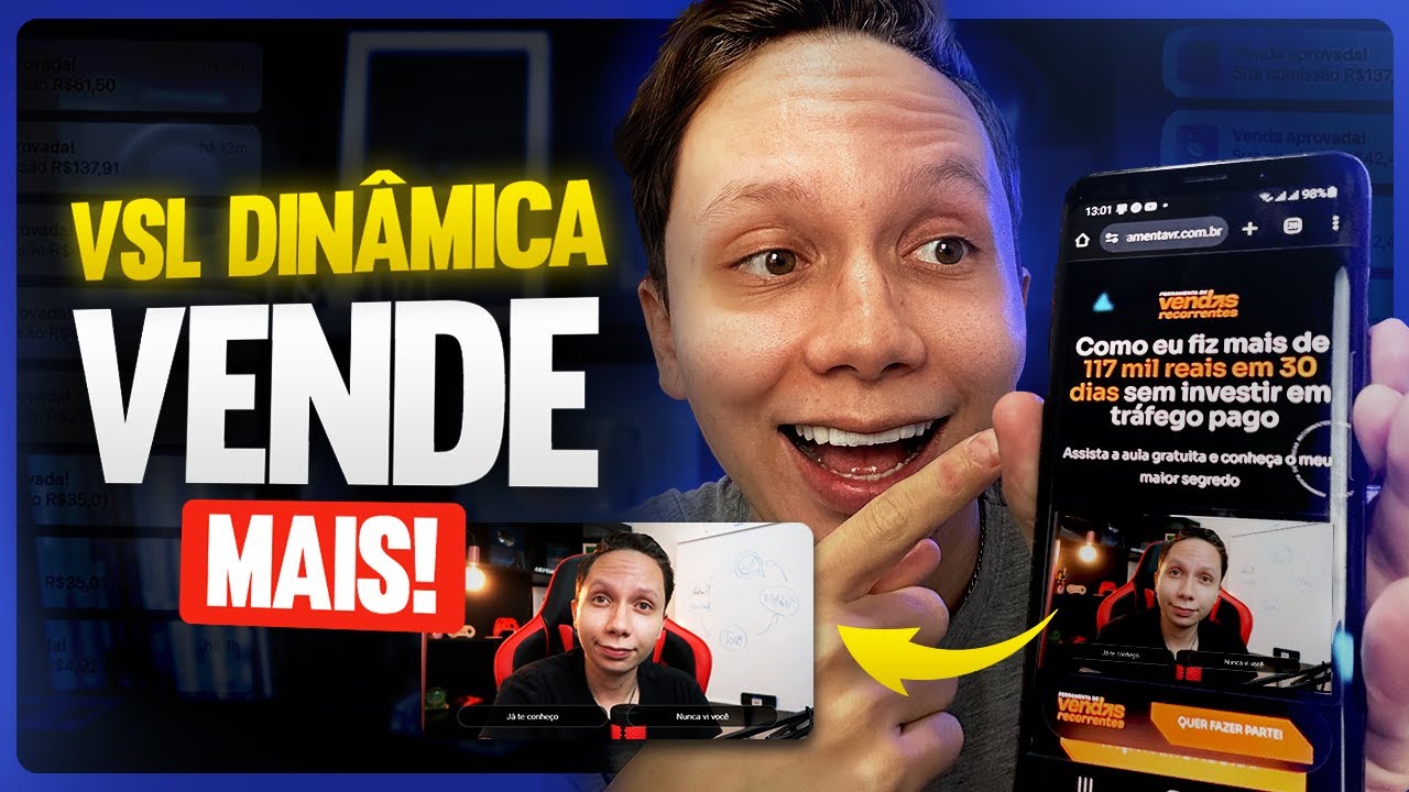 Vsl dinâmica: O que é? Como criar uma VSL DINÂMICA que converte até 4x mais