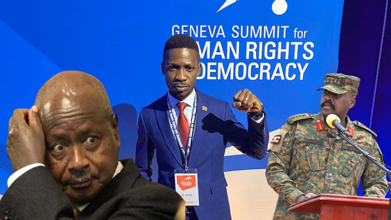 Olunnaku Lwankya, Bobi Wine Lwalabisa Museveni Ne Muhoozi Mu Geneva Summit !!!