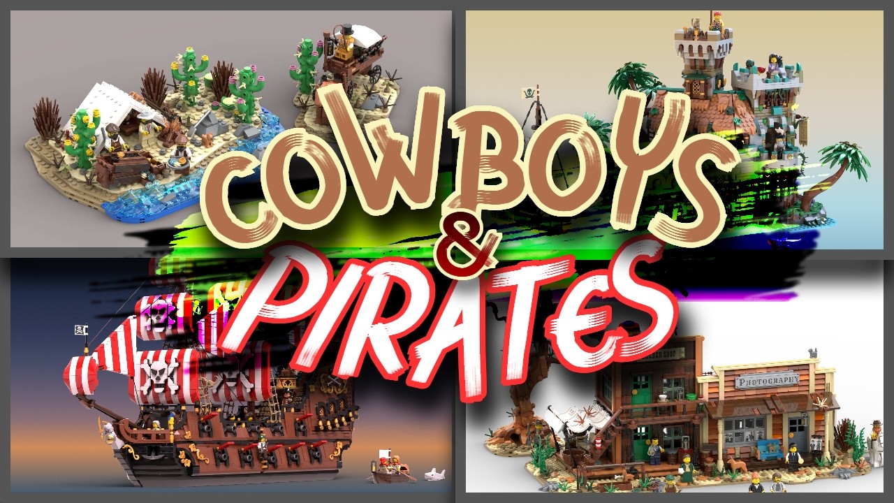 Top 10 Pirates & Cowboys LEGO sets in BDP10 (and Two Clear Winners)