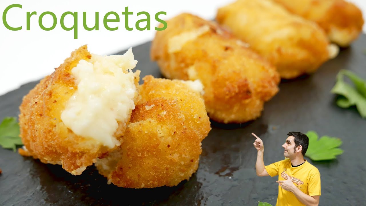 CROQUETAS caseras CREMOSAS, DELICIOSAS y MUY FÁCILES !!🥖😍😍 La mejor MASA y REBOZADO