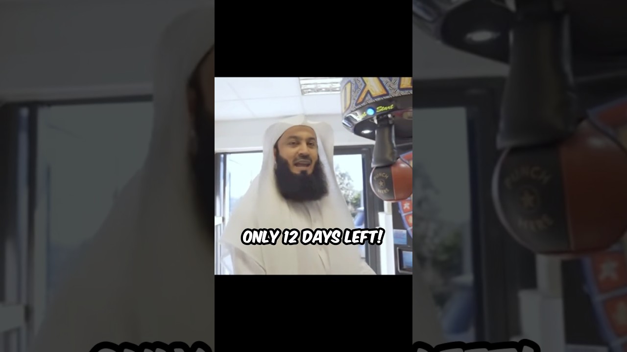 Mari kita mulai Ramadan dengan meriah, hanya tersisa 12 hari lagi! #muftimenk
