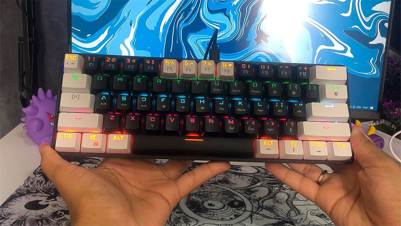 o Teclado mecanico mais BARATO do aliexpress- Mucai MK61 !