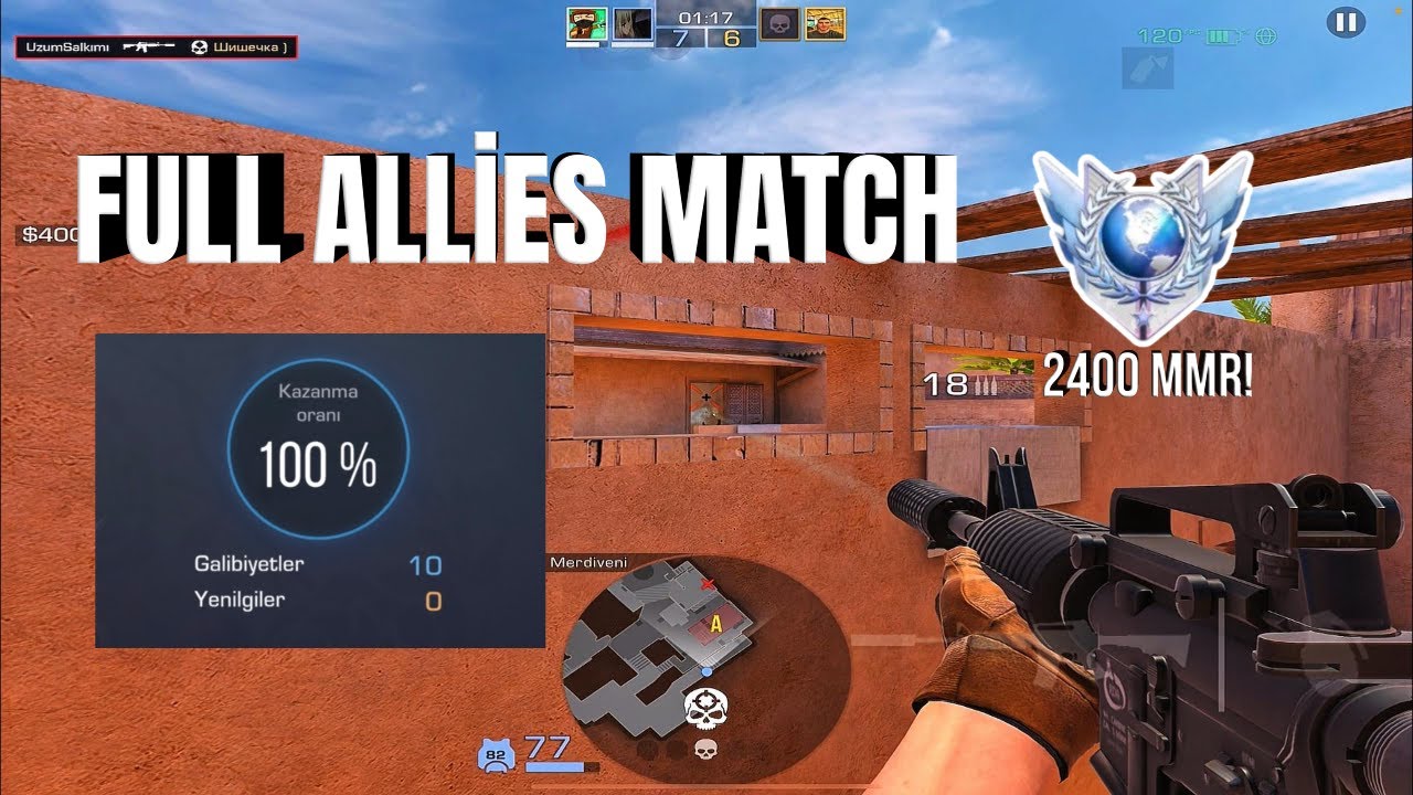 STANDOFF 2 | ALLIES RANKED MATCH W/ MY TEAMMATE (2400 MMR) | 0.35.2