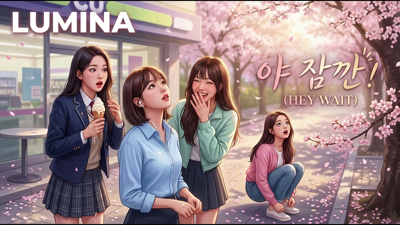 LUMINA - 야 잠깐 (HEY WAIT) | 이게 봄이었구나 🌸 [AI K-pop 2026]