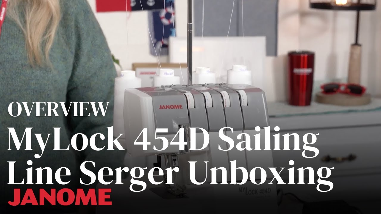 MyLock 454D Sailing Line Serger Unboxing Video