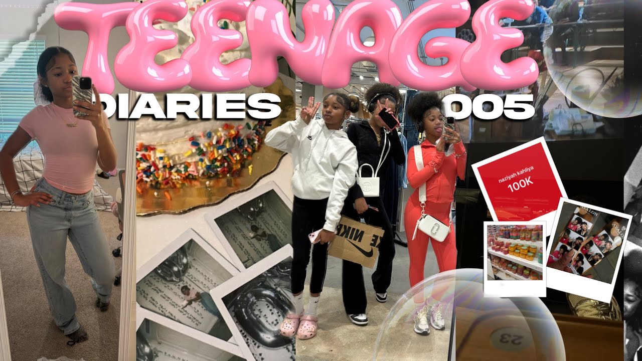 TEENAGE DIARIES 005 ☆ hitting 100k, errands, movies, hangout, etc ☆