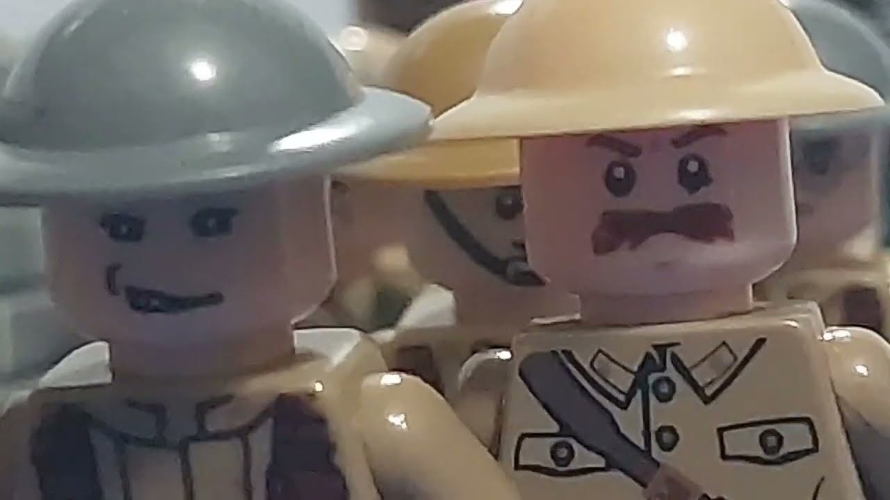 Lego WW2 Sword Beach - Stopmotion