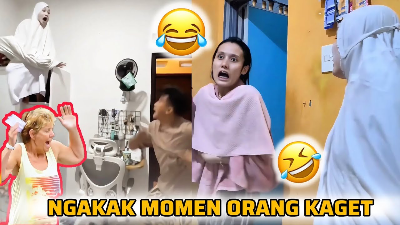 NGAKAK EKSPRESI KAGET CORE | SAKIT PERUT KETAWA🤣 | Part 2