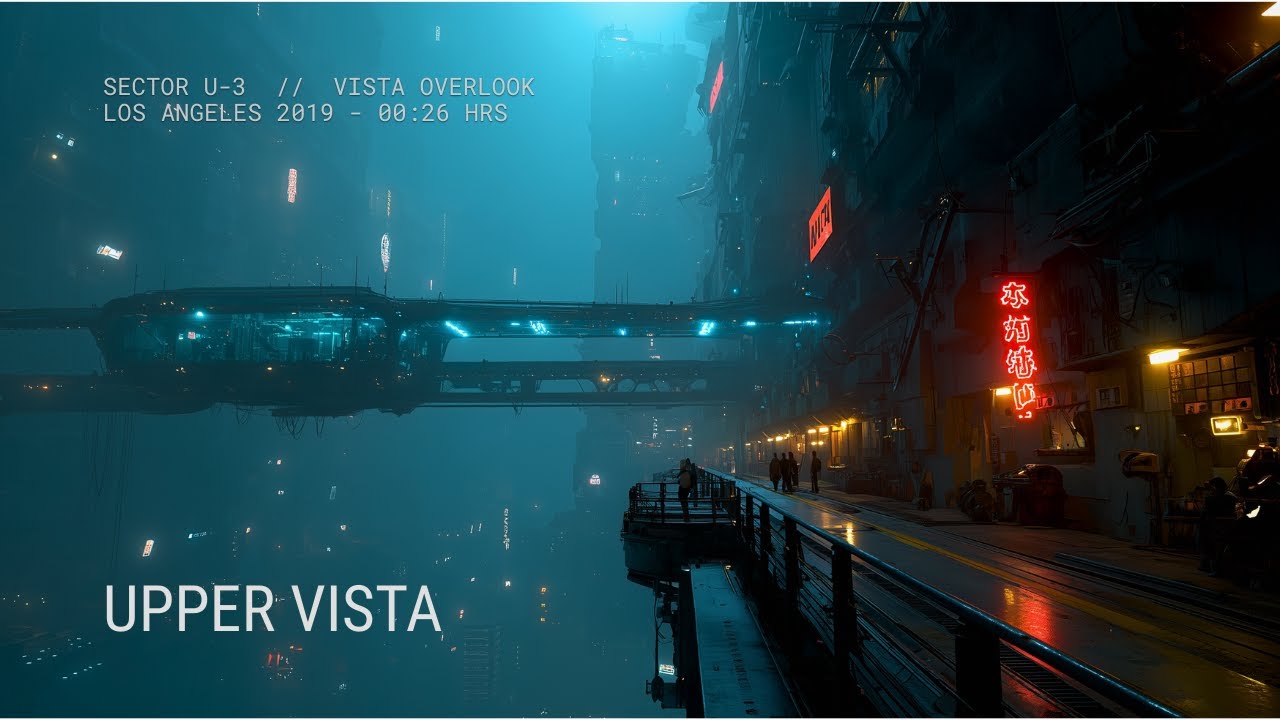 Night Rain for Sleeping | upper Vista • 8 Hours