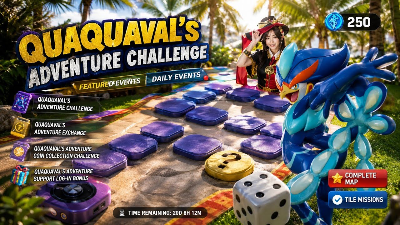 🔥 Quaquaval's Adventure Challenge FULL GUIDE | Complete Map & All Rewards!