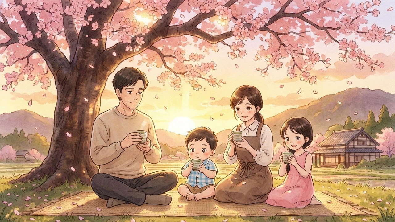 Where Cherry Blossoms Hold Our Memories | Ghibli Anime Life