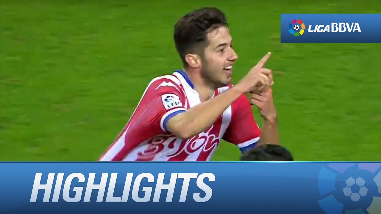 Highlights Sporting de Gij&oacute;n (1-1) Deportivo de la Coru&ntilde;a