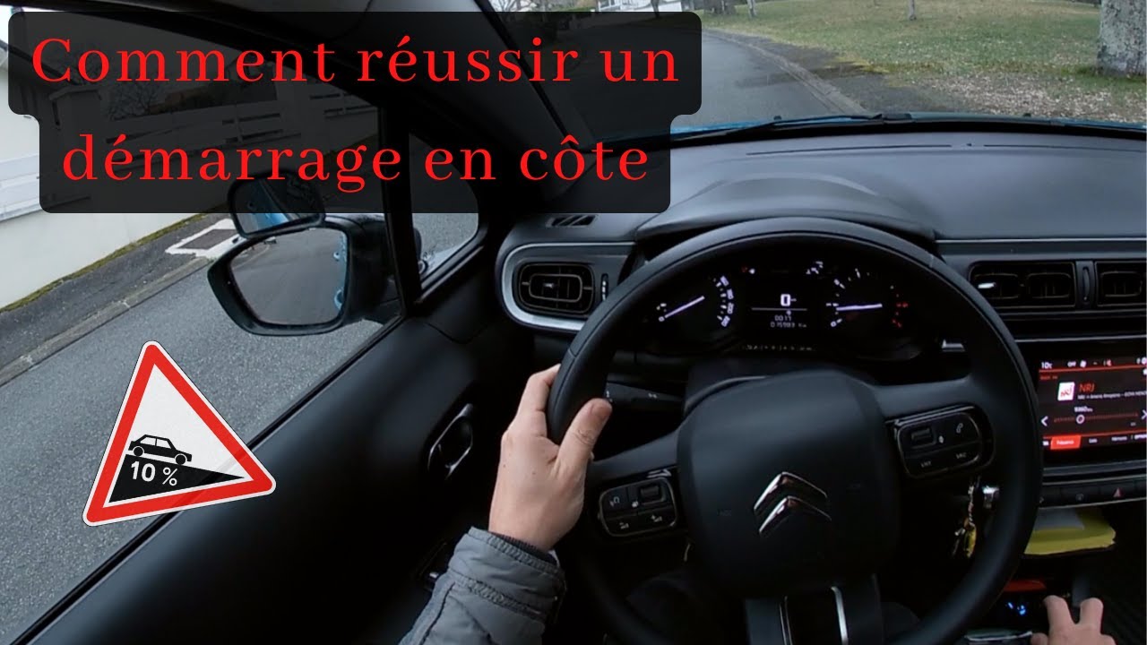 Réussir les démarrages en côte, en moins de 5 min !