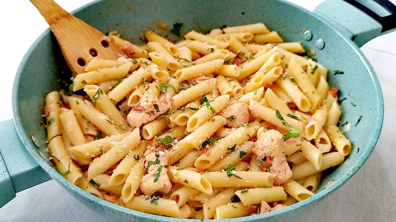 ¡¡Esta receta de pasta te volverá loco!!! ¡¡Nunca había comido una pasta tan deliciosa!!
