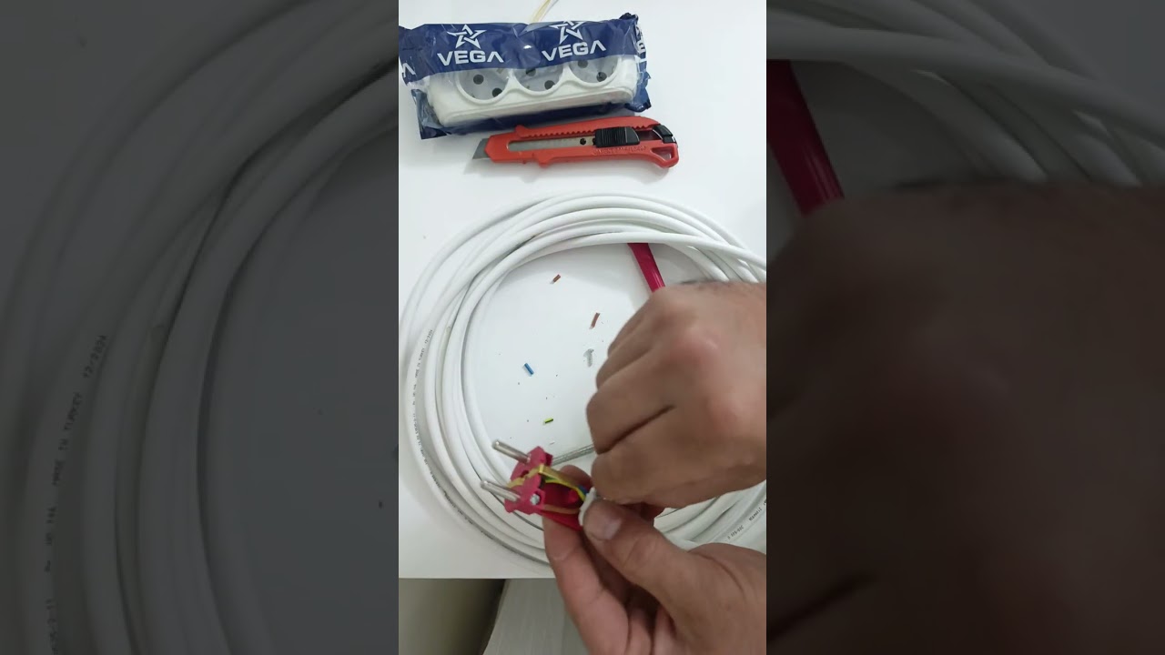 🛠️ Seyyar Kablo (Uzatma Kablosu) Yapımı: Adım Adım G&uuml;venli Montaj Kılavuzu