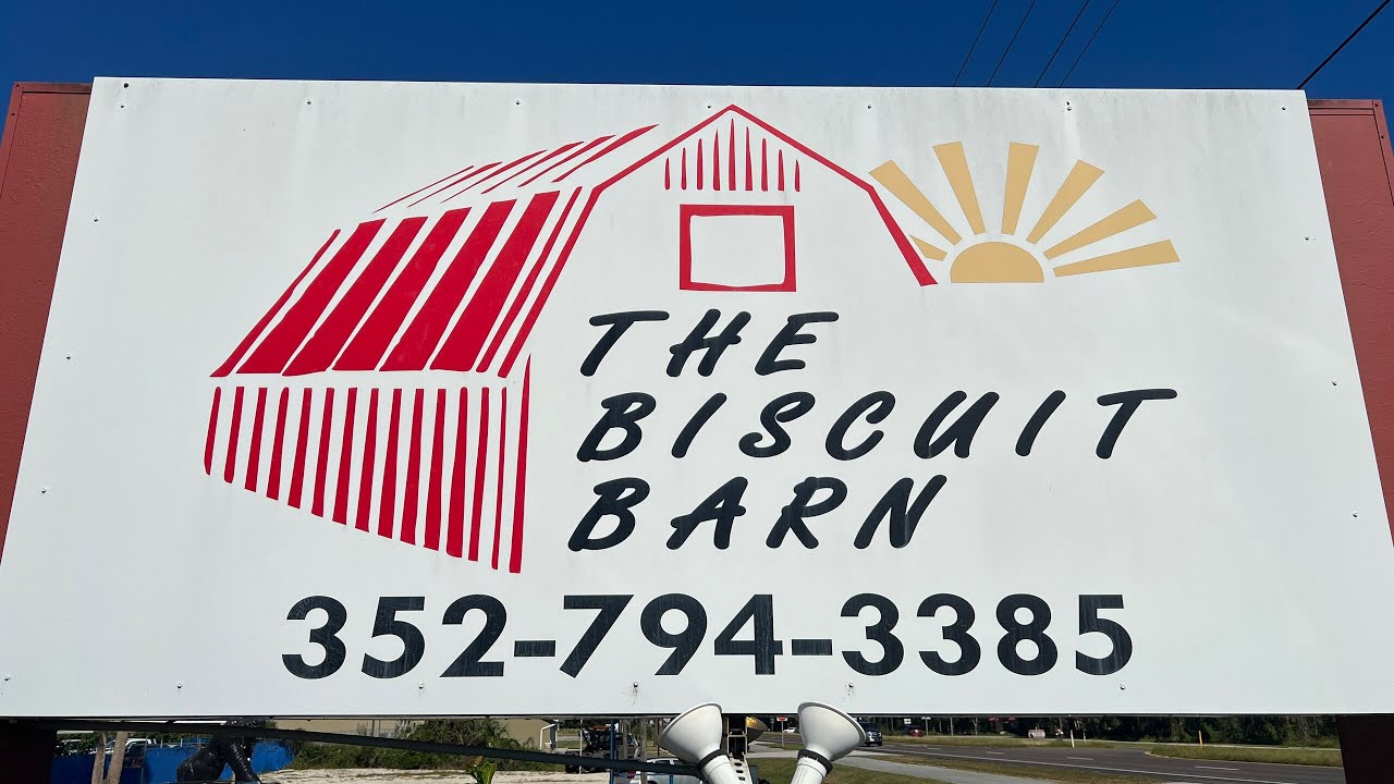We Ate at The Biscuit Barn in Crystal RIver Florida Stinkin Good Breakfast in Crystal River