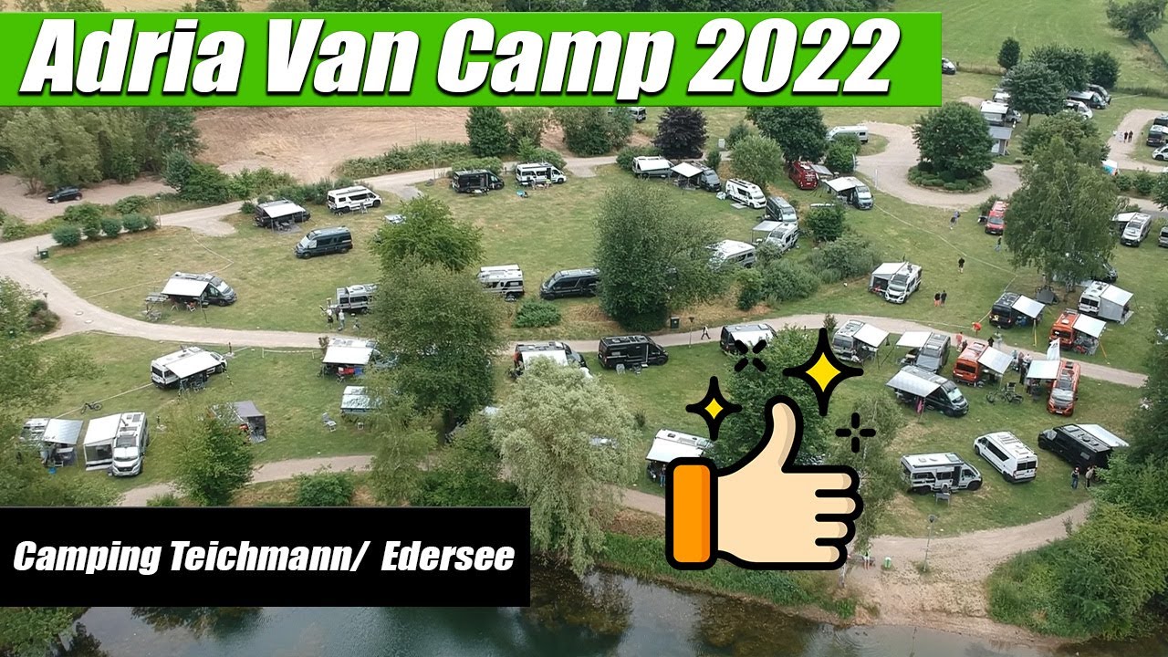 Adria Van Camp 2022 👍- Camping- und Ferienpark Teichmann/ Edersee - Wohnmobilzubehör🚐