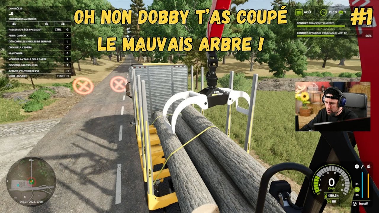 Marathon 72h sur Farming Simulator 25 avec Lebouseuh Dobby ! FS25 #1