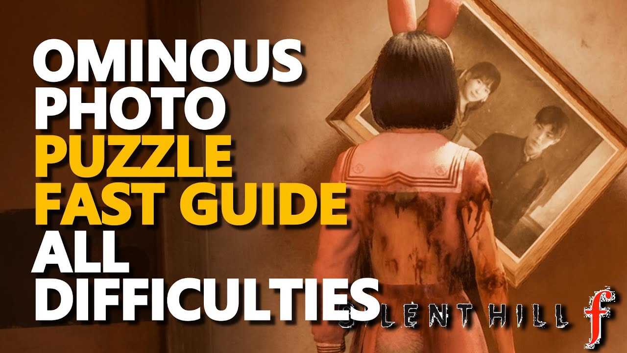 Ominous Photo Puzzle Silent Hill f  FAST GUIDE