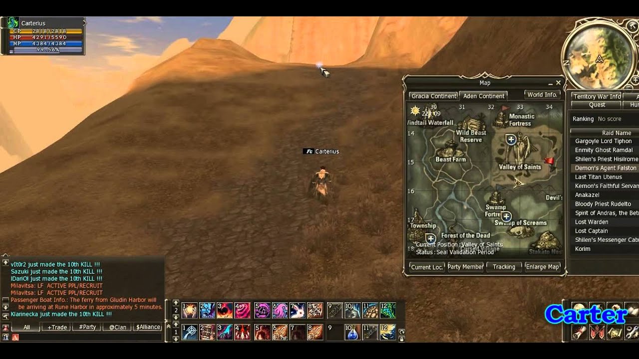 Road to Demon's Agent Falston 66 lvl