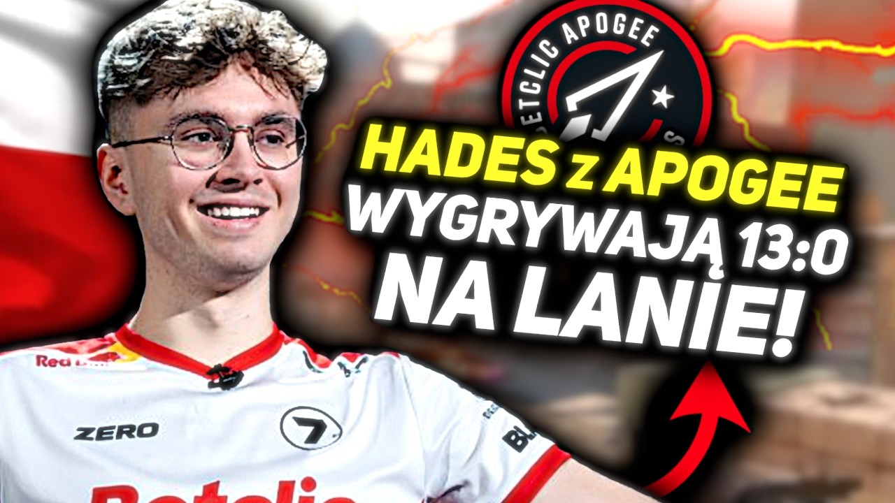 HADES Z APOGEE WYGRYWAJĄ 13:0 na LANIE! 🔥 😲