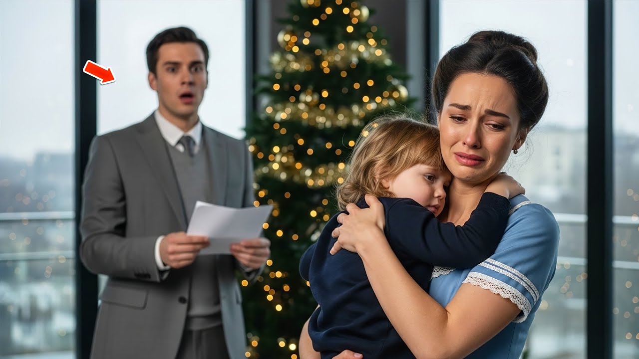 On Christmas Eve, on her last day as a nanny, the millionaire's deaf daughter said, 'Mommy