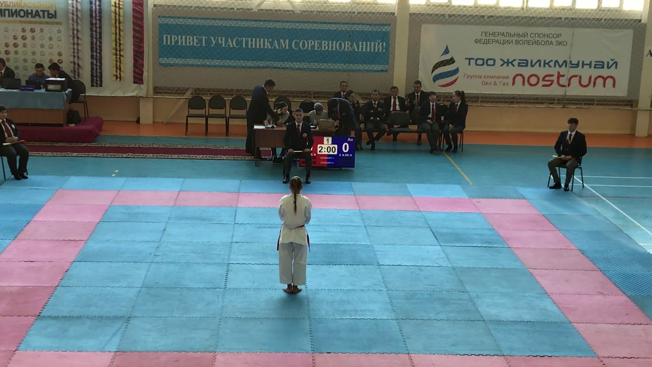 Чемпионат Республики Казахстан 2018- г.Орал. Касикова Натали ката Пайку