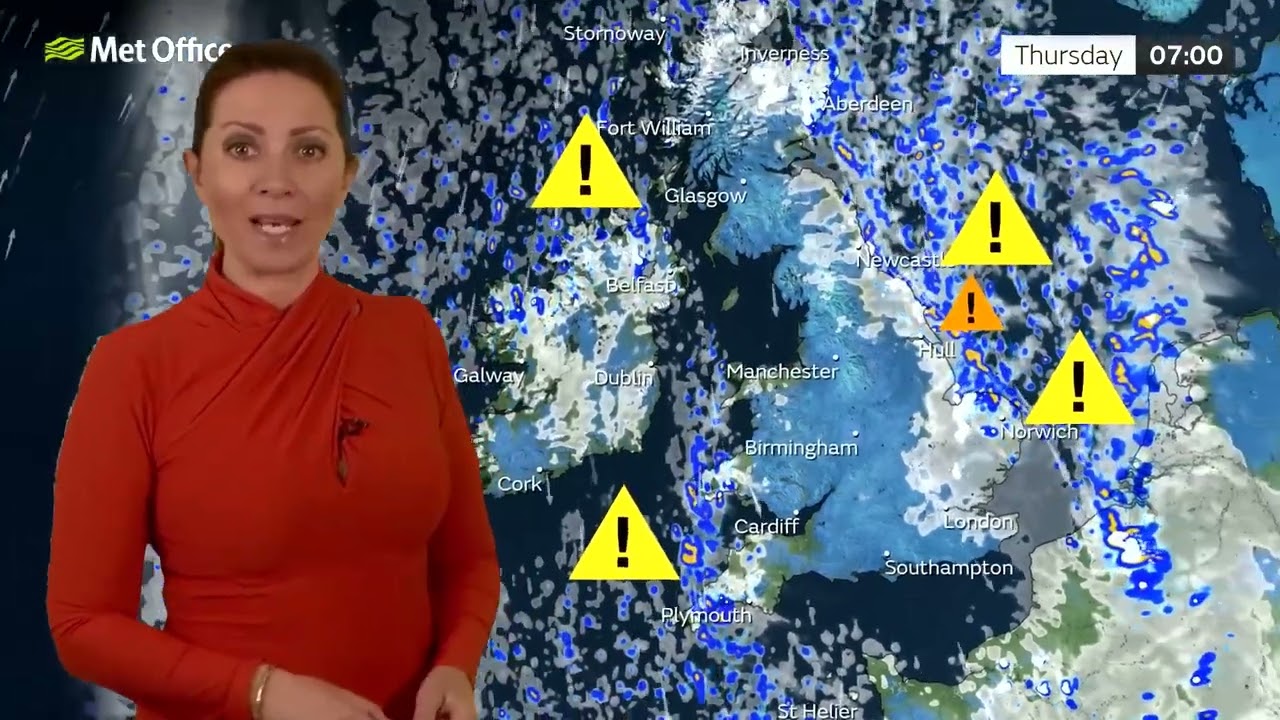 Clare Nasir Met Office Weather 20th November 2025 AM