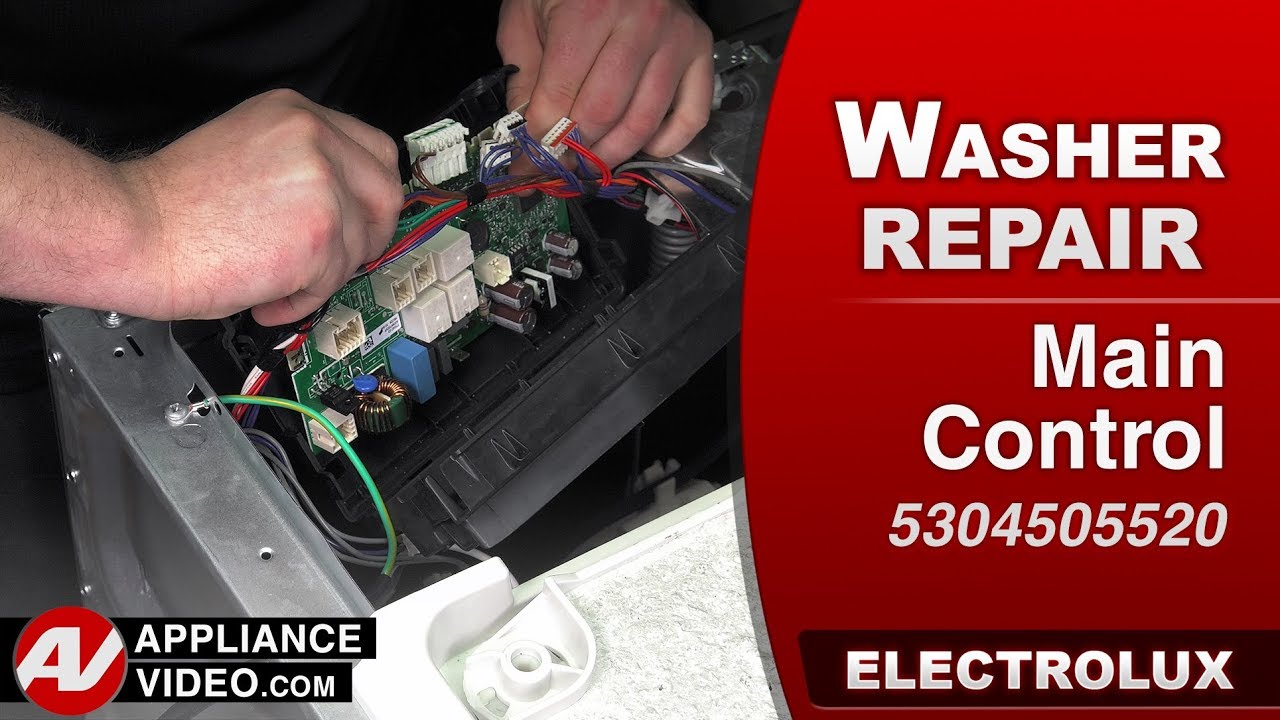 Electrolux Washer - Will Not Power On - Main Control Repair and Diagnostic