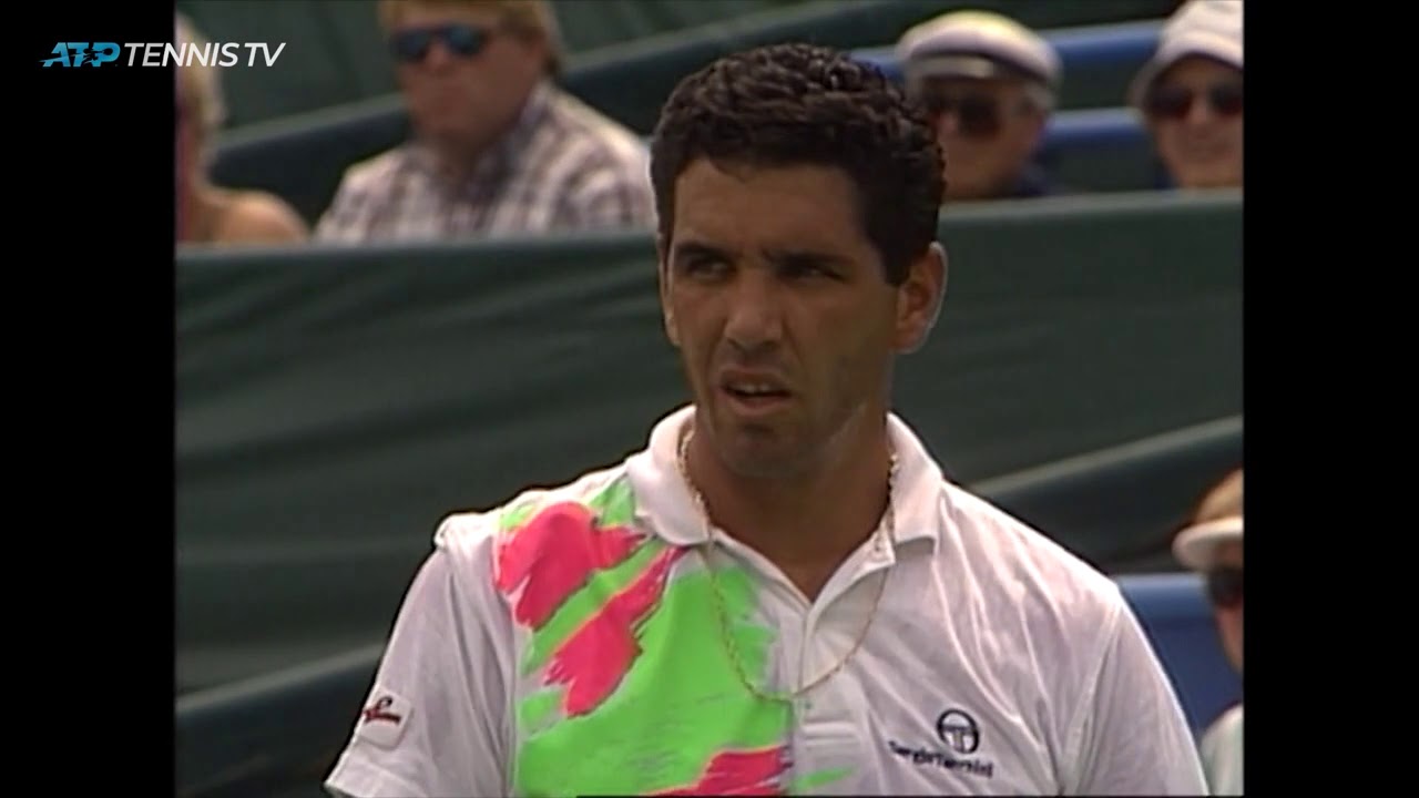 Cincinnati 1990 SF Edberg vs Gomez