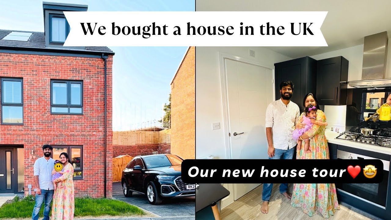 Our New House Tour in the UK | UK Tamil Vlog |
