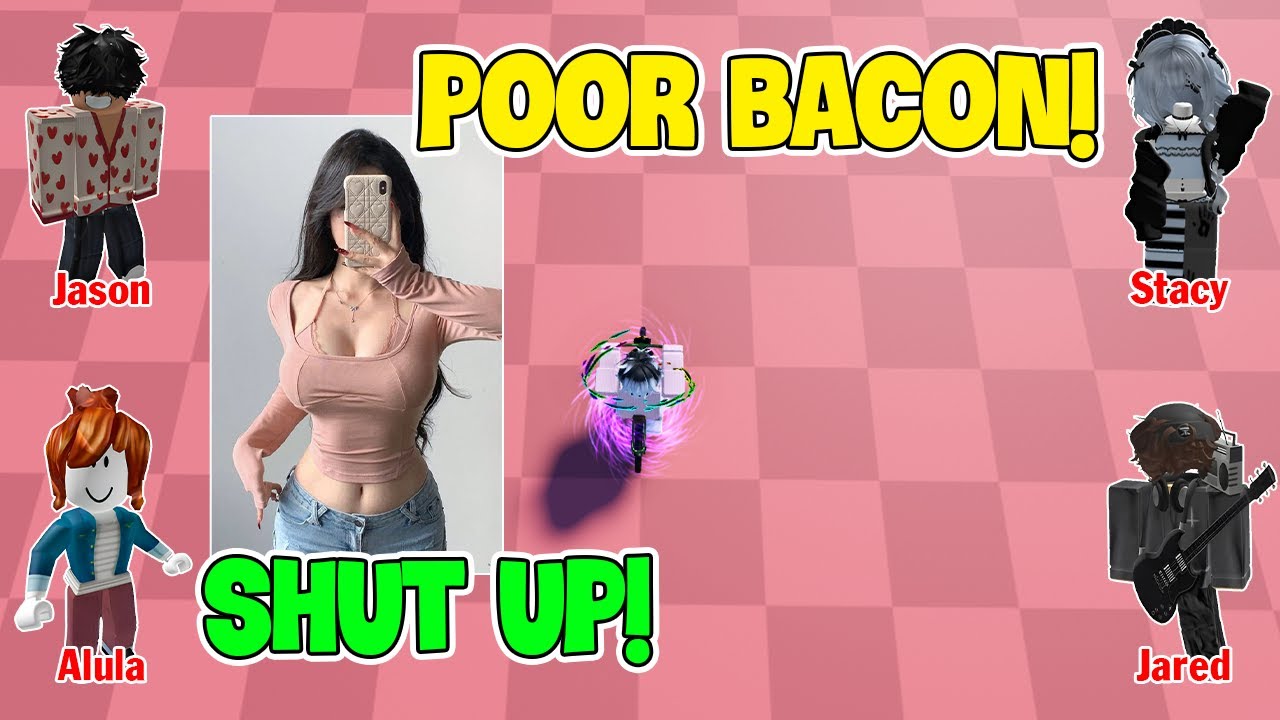 TEXT To Speech Emoji Groupchat Conversations | No One Befriends Me Just Because I'm Bacon