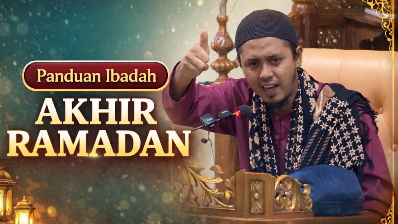 11 Mac 2026 | Tazkirah Ramadan | Ustaz Baihaqi Assadiq : Panduan Ibadah Akhir Ramadan