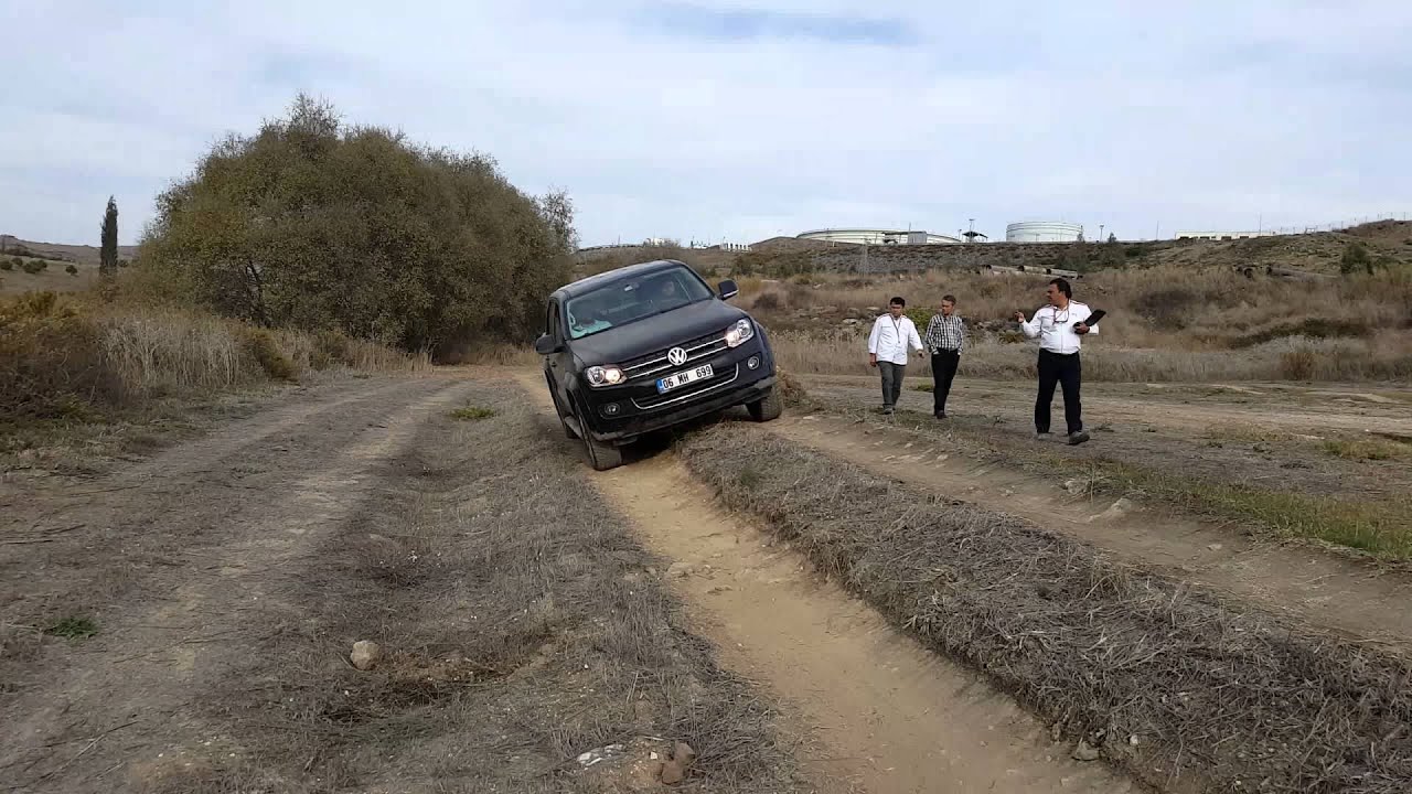 AMAROK 4x4 off road iniş asistani eğitimi