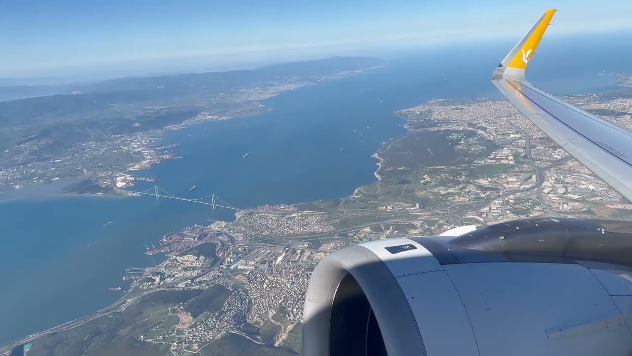4K | FLIGHT REPORT AIRBUS A320 NEO PEGASUS AIRLINES  SAW-ERC FULL FLIGHT