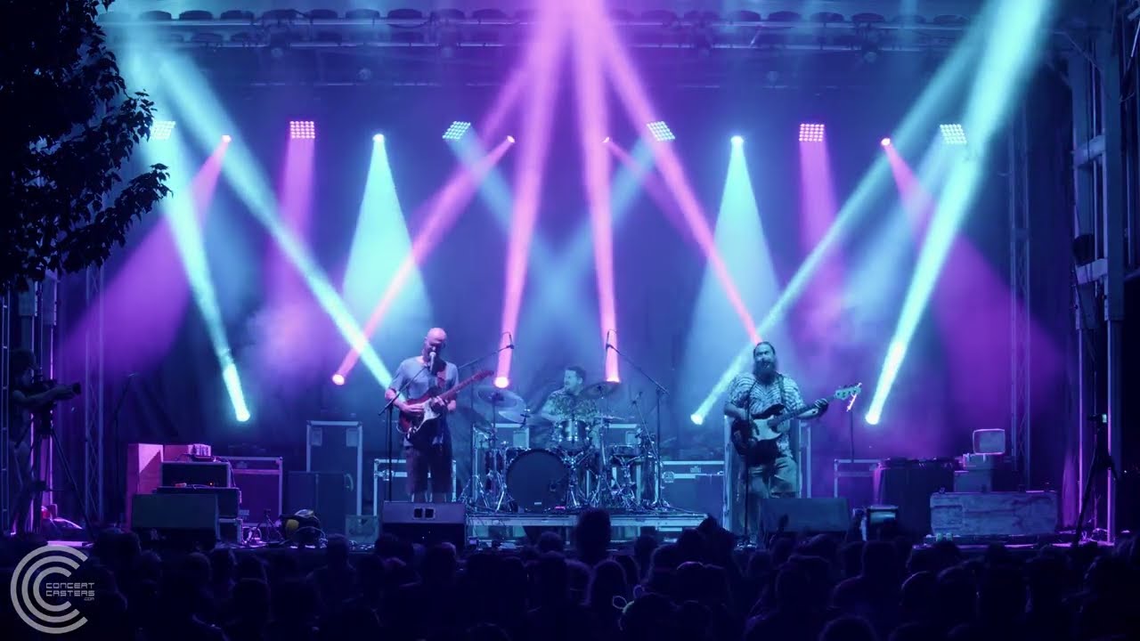 Aaron Kamm and the One Drops play live at MO Roots Fest 2024 Bass River Resort Steelville MO