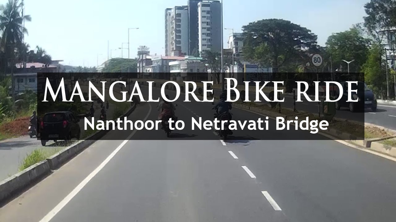 Mangalore (Mangaluru) bike ride | Nanthoor to Netravati bridge | vlog | NH 66 | pumpwell flyover