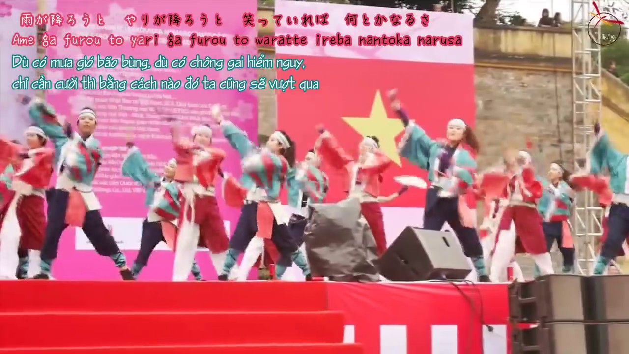 [Sakura Matsuri 2016] Waraudo (Reibu 2013) - Hanuyo Yosakoi Team (Vietsub - Kara)