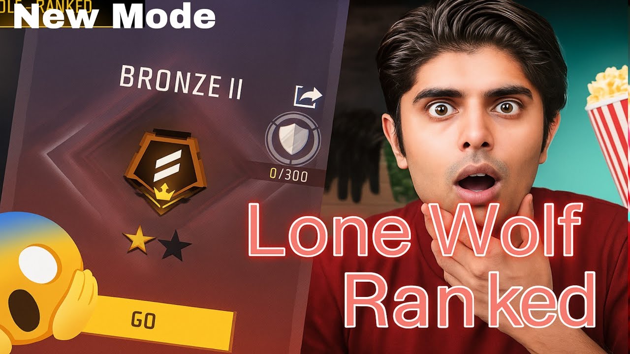 I Play Lone Wolf Rank For 24 Hours 😱🤡 | Garena Free Fire ||