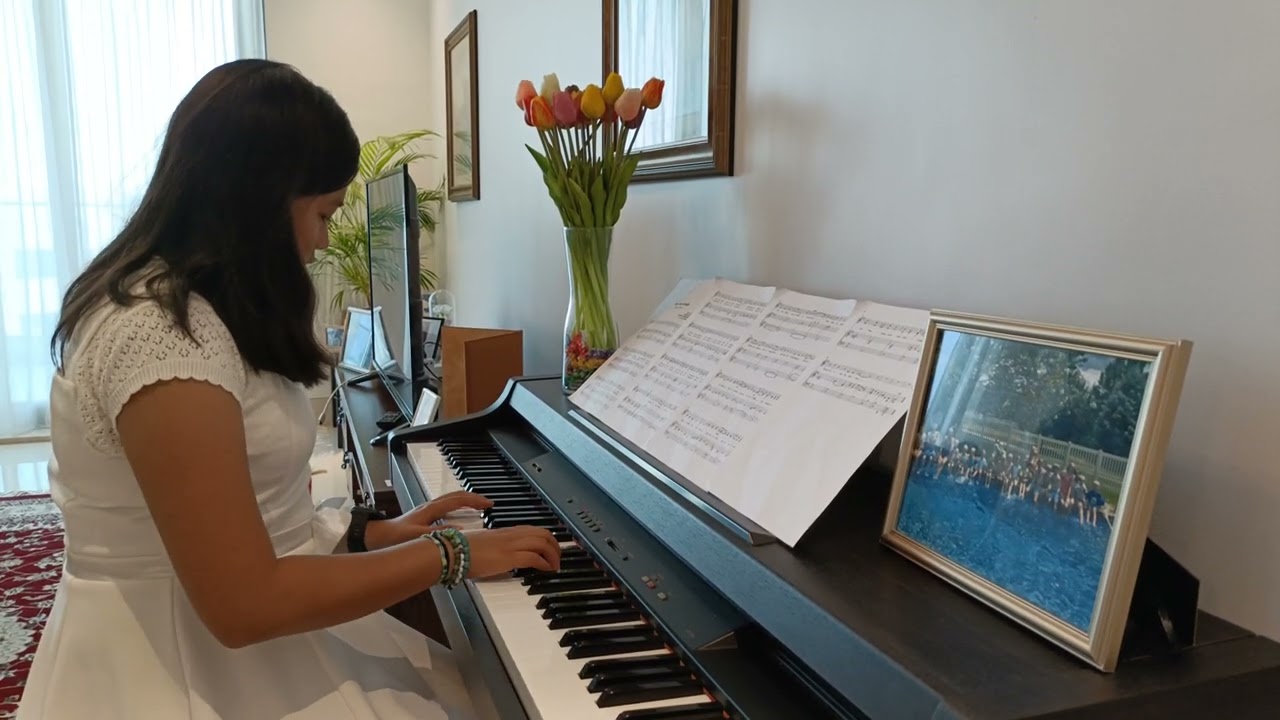 Yana playing 